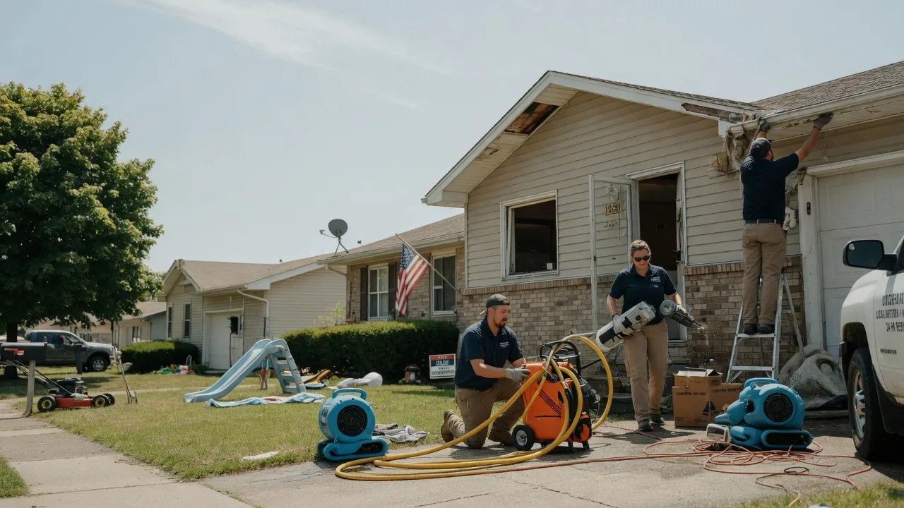 Water Damage Restoration in Van Buren, ME near me